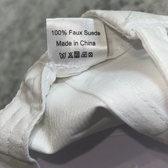 Miss to Mrs “Bride” White Cap - Picture 6 of 6